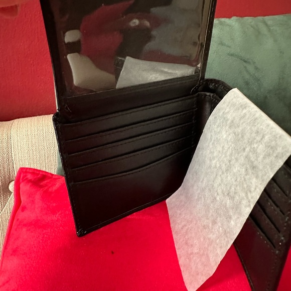 Leather Wallet Men’s New - Picture 6 of 7